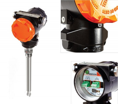 Измерение уровня жидкости в резервуаре сигнализатором