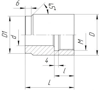 Бобышки Б1, Б2, Б3, Б4