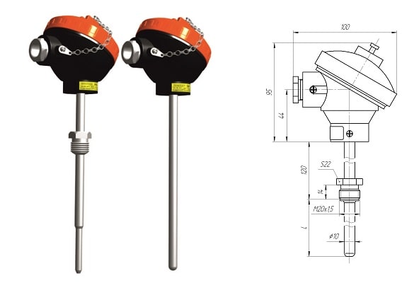 Купить термопару ТХА l и ТХК l термопреобразователь ТХК